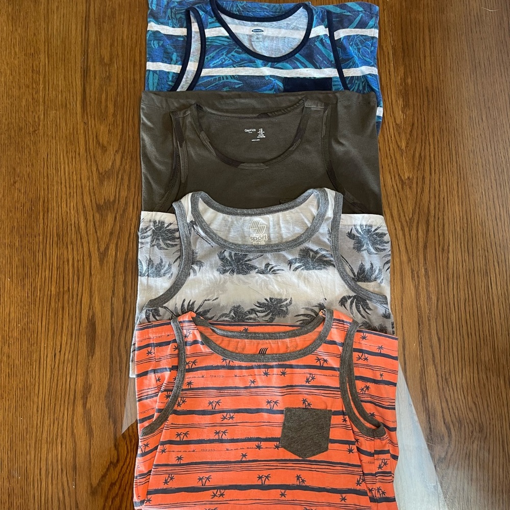 Boys tank top lot.